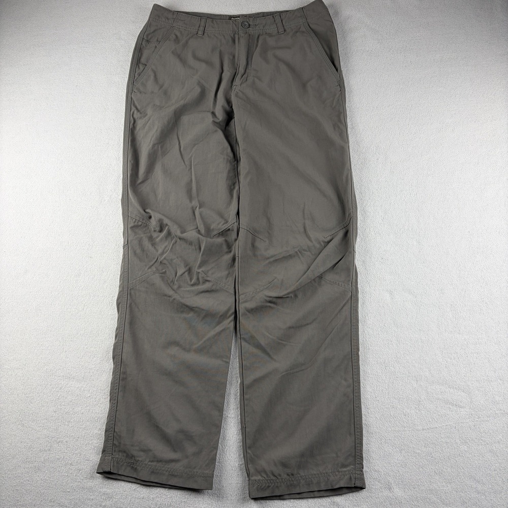 Royal Robbins Hiking Pants Men's 32x32 Fits 31x30.5 Gray Nylon Outdoor